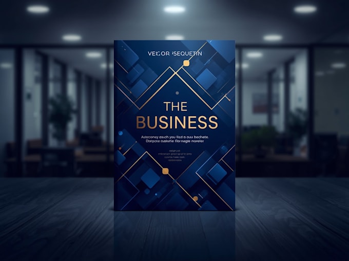 illustrate a professional book cover