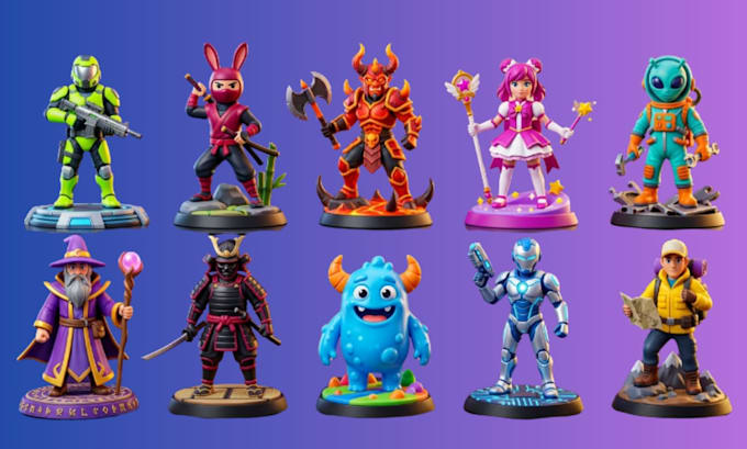 create multicolor 3d print model stl and 3mf files for bambul ams and prusa