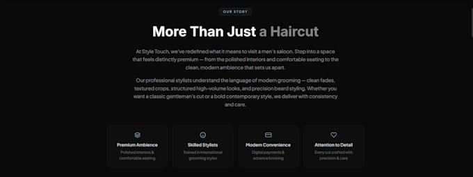 build interactive websites for buiseens