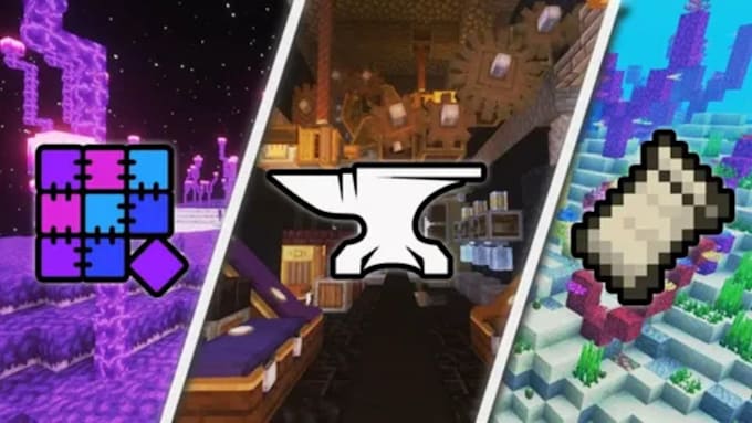 a custom forge or fabric mod for minecraft