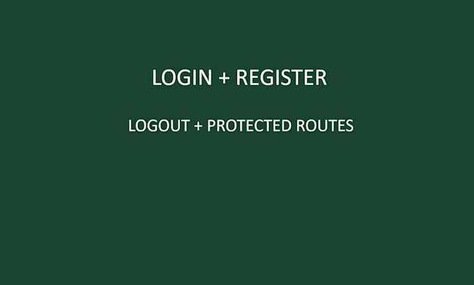 python flask user authentication and login system