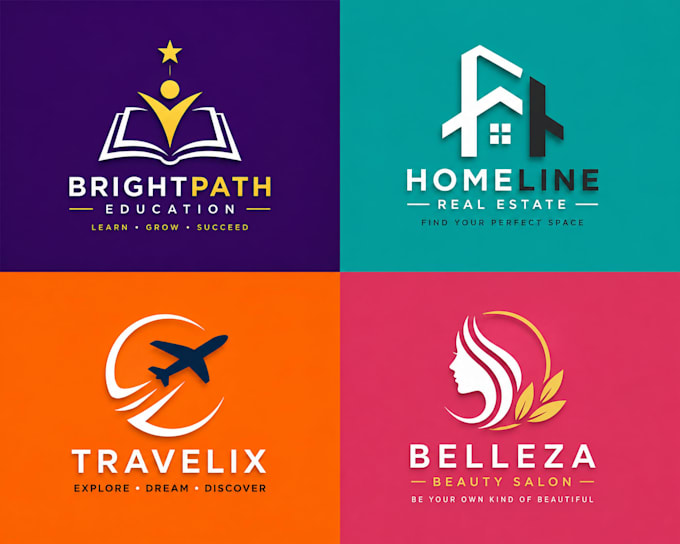 design a modern minimalist logo for your business or brand