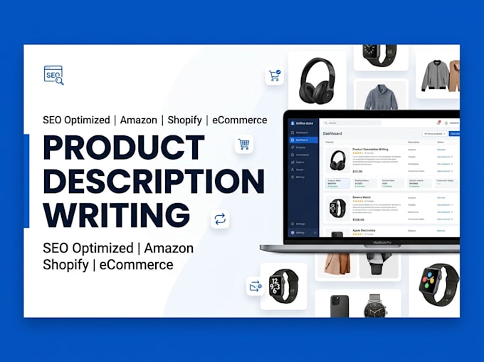 write SEO product descriptions amazon and ecommerce stores