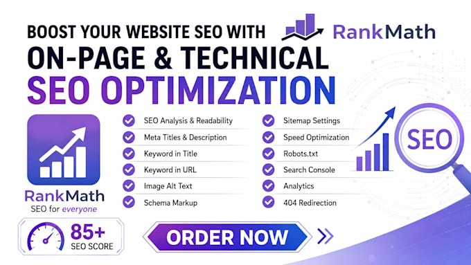 do wordpress on page and tech SEO optimization