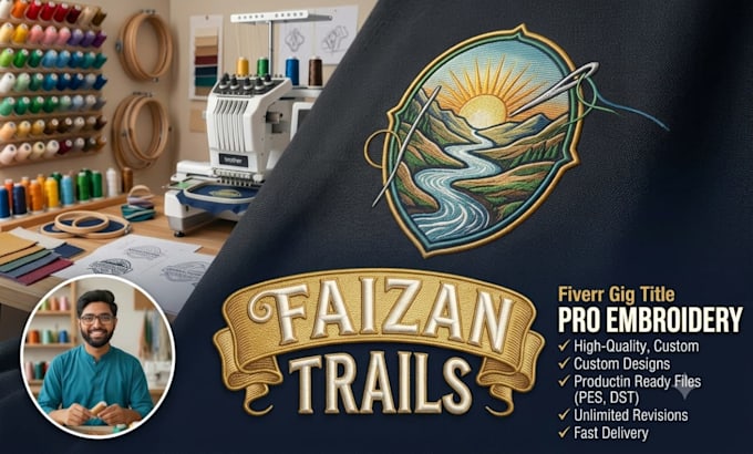 digitize your logo for embroidery dst pes files