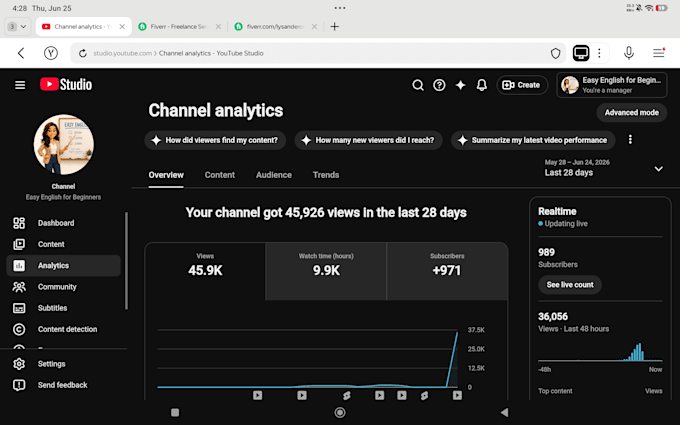 youtube channel promotion, view subscription, complete yt channel monetization