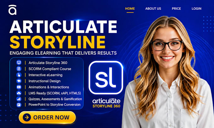 design interactive elearning course articulate storyline online course design