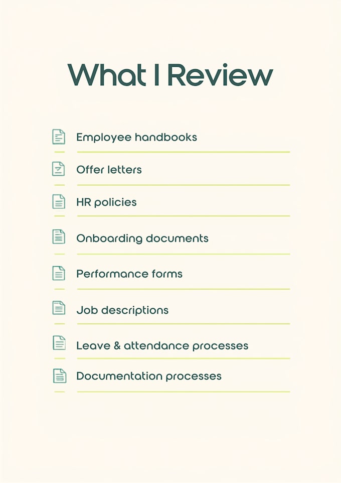 review your HR compliance risks and create an action plan