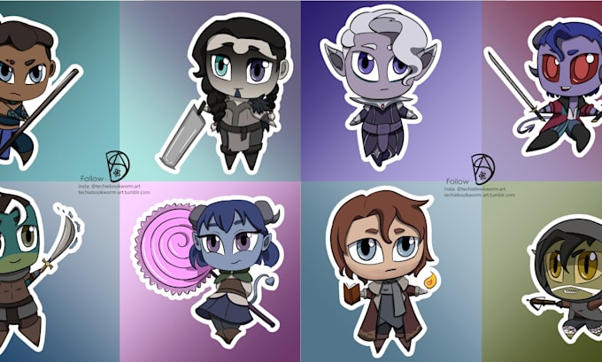 make chibi character art