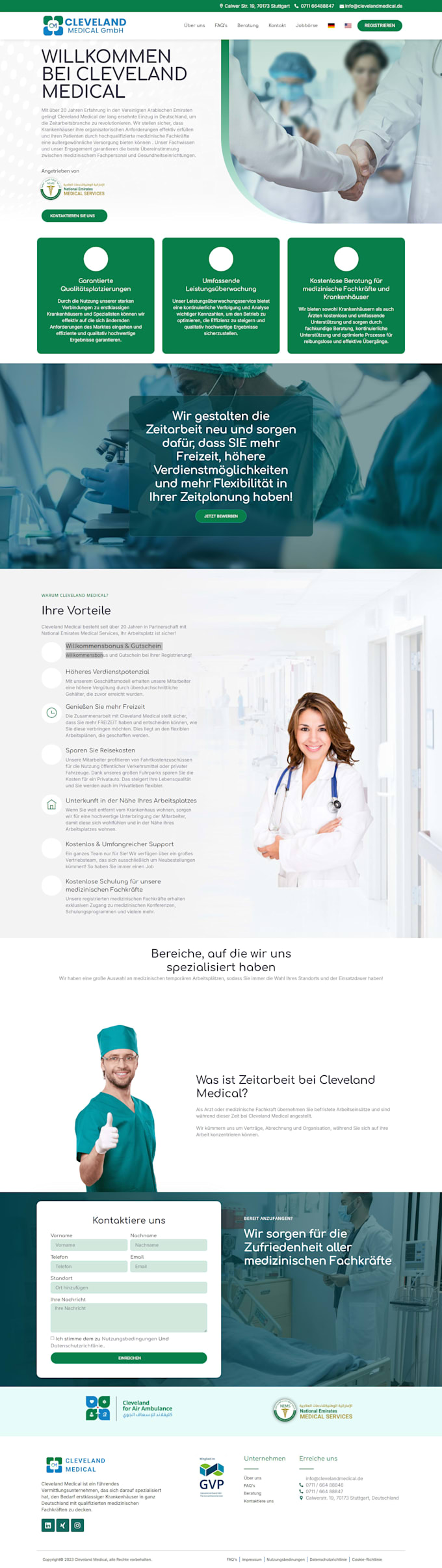 create a modern dental website using wordpress