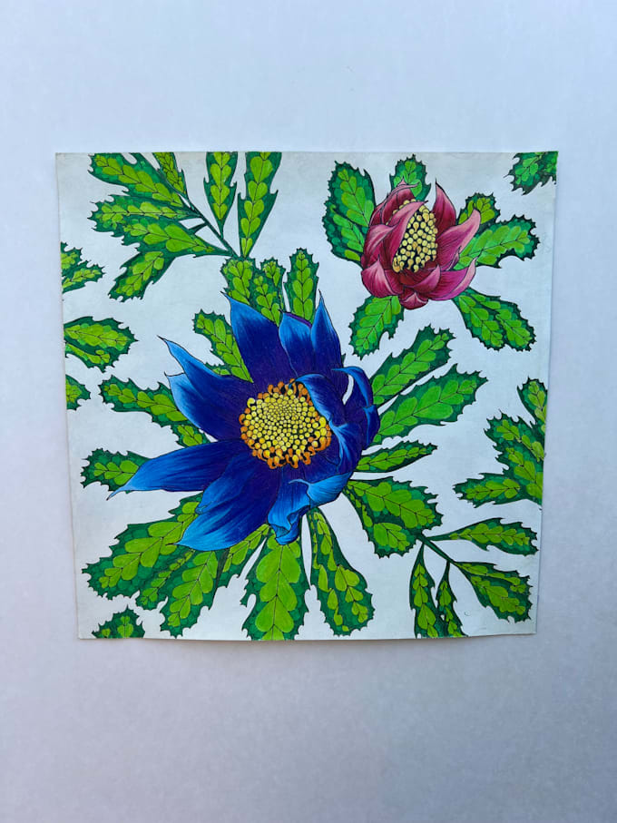 transform your coloring page by hand