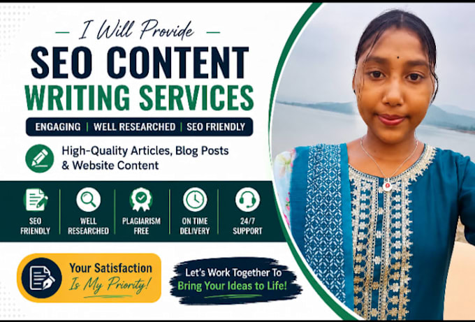 write SEO friendly blog posts and articles