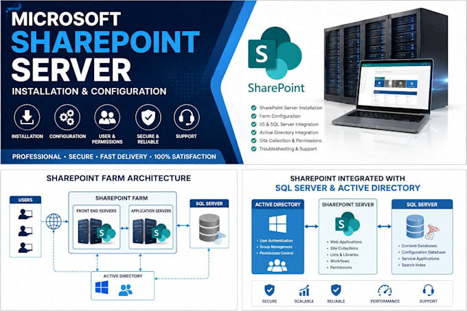install and configure microsoft sharepoint server