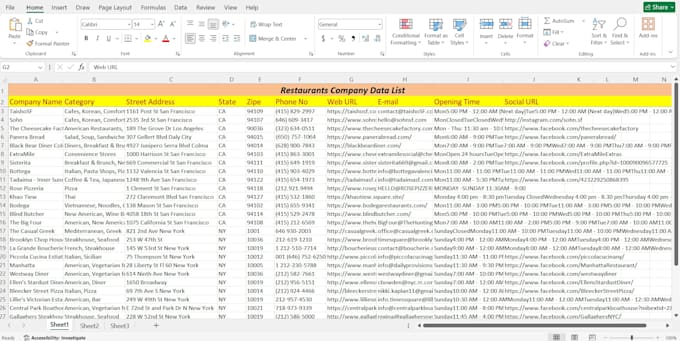 b2b lead generation, web research, verified email list