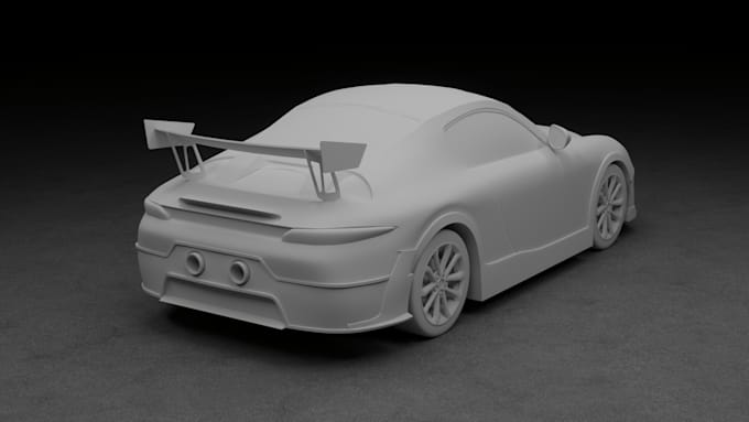 3d car modeling vehicle model truck model rc car wide body kit for 3d printing