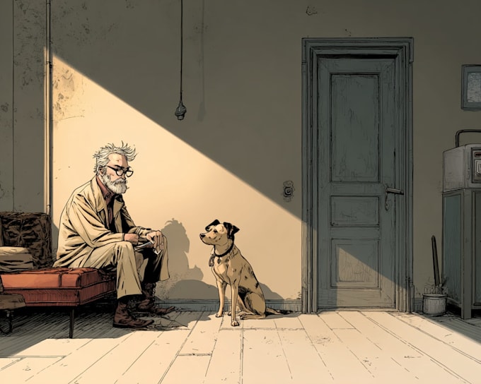 create professional comic book panels, graphic novel art