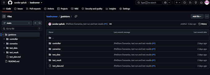 performance test the webportal, API, databases or entire stack
