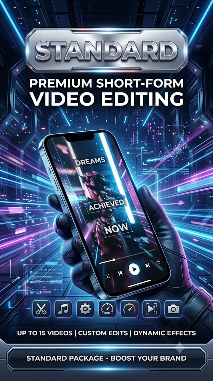 edit short form contents with dedication