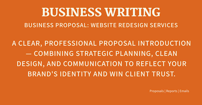 write professional content, copywriting, and business content for you