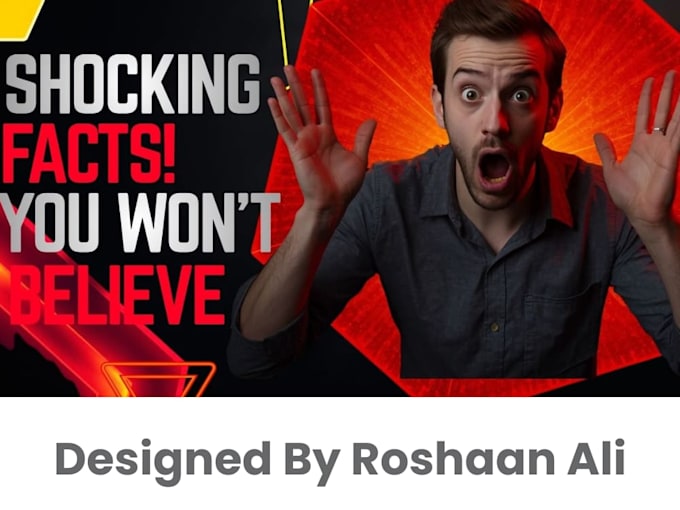 design professional youtube thumbnails about gaming,fitness and about your topic