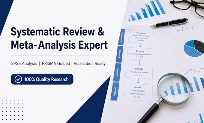 do medical manuscript writing, systematic review, meta analysis