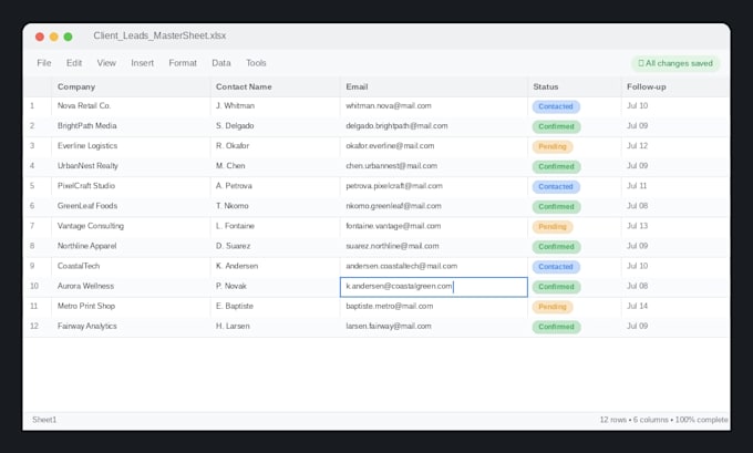 be your virtual assistant for data entry and web research