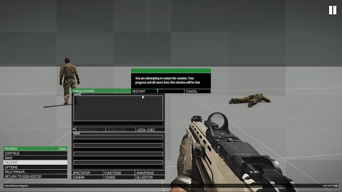 create arma reforger custom weapon maps mission