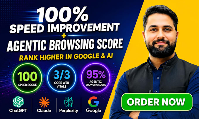 fix website speed, core web vitals and ai agent readiness