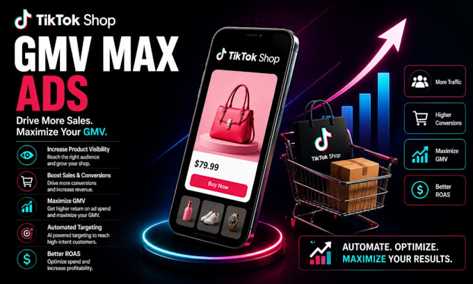 setup and optimize your tiktok shop gmv max ads