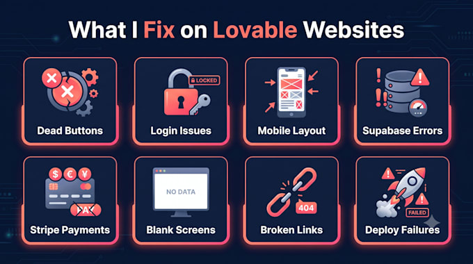 fix lovable website bugs and issues in your lovable ai app