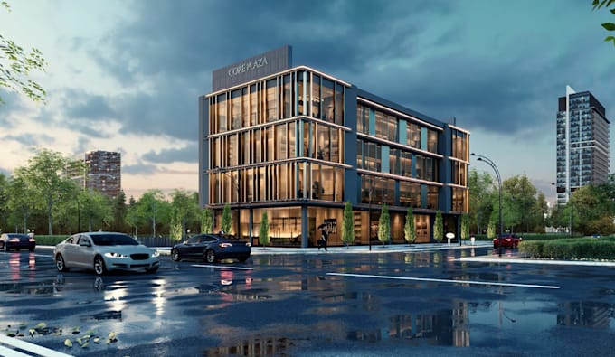 design commercial buildings, offices, hotels and mixed use projects