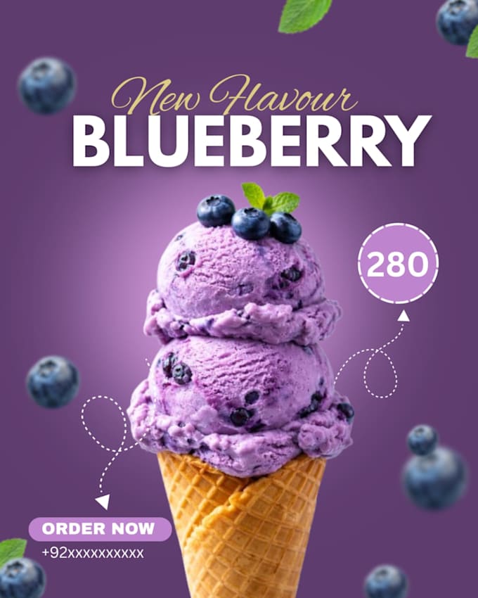 create a modern poster for your event
