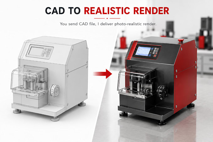 create photorealistic product renders from cad files