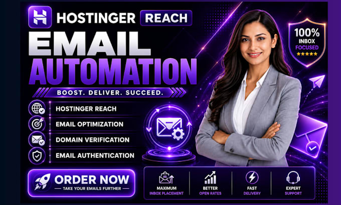 setup hostinger reach email automation welcome sequence drip campaign flow setup