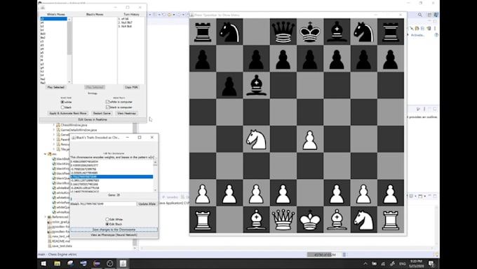 develop ai powered game analytics and chess engines