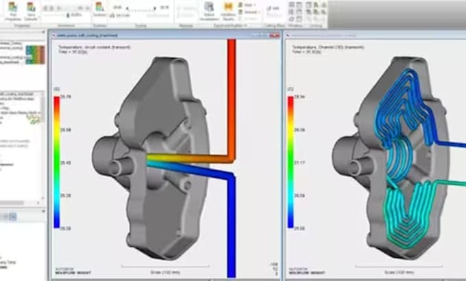 optimize plastic parts with dfm analysis and moldflow review