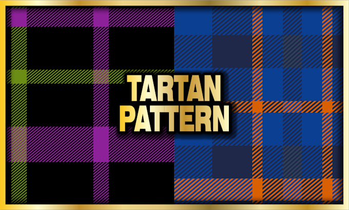 do tartan seamless repeated pattern