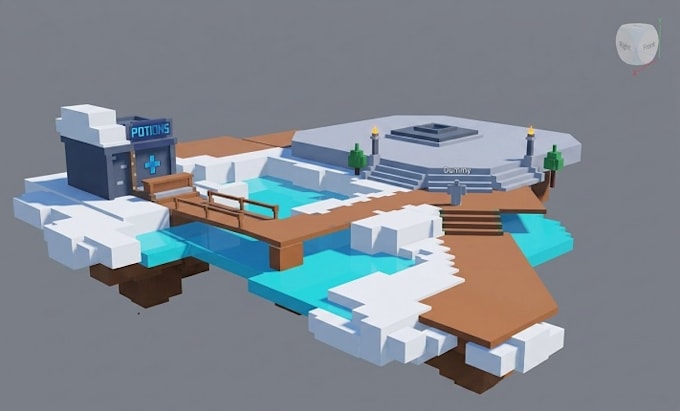 design realistic 3d roblox maps and custom environments