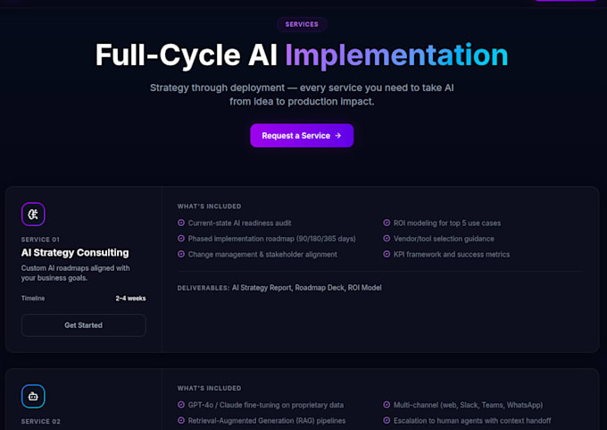 build a modern responsive landing page