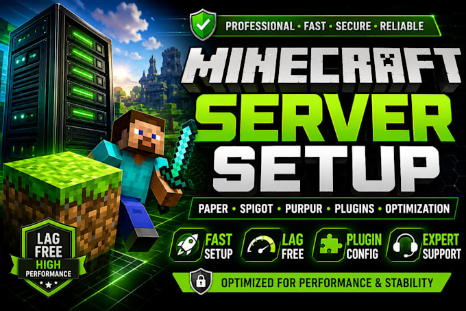 setup optimize minecraft server with paper spigot plugins and fixes