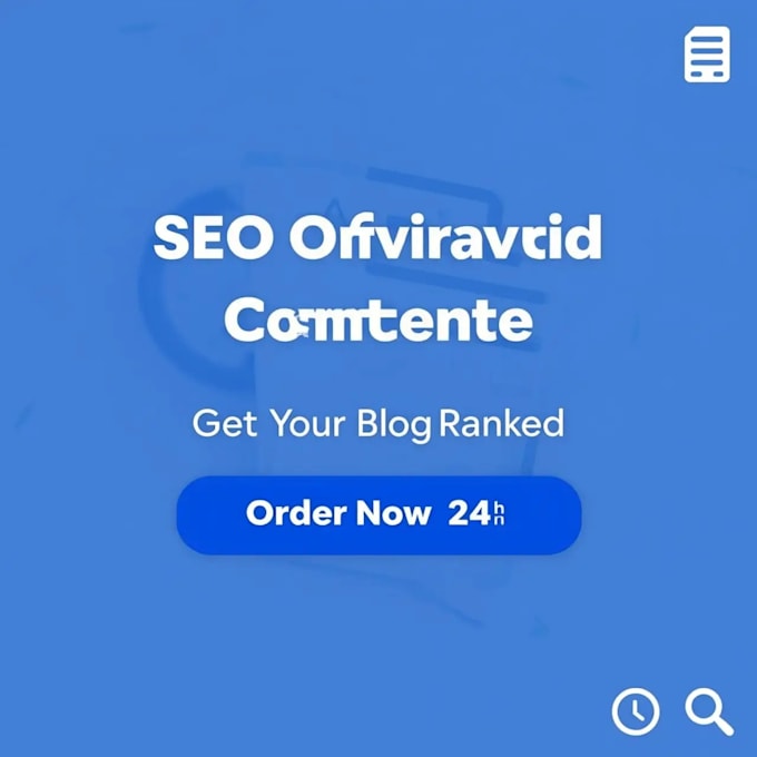 write SEO blog articles in 24 hours