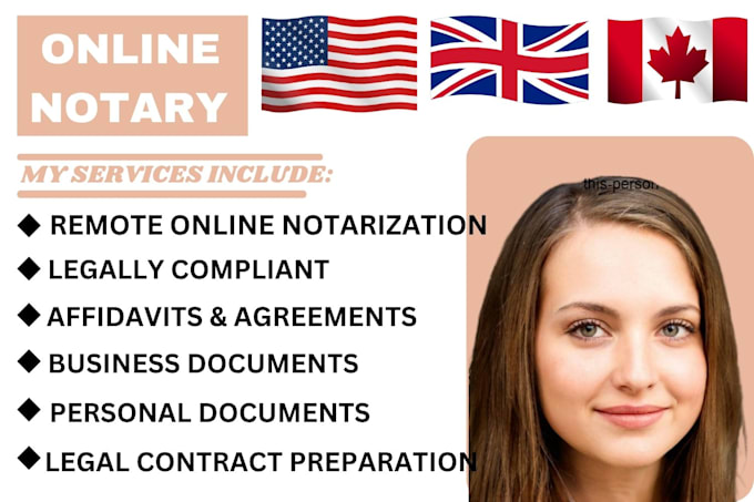 provide secure US online notary services for your legal documents