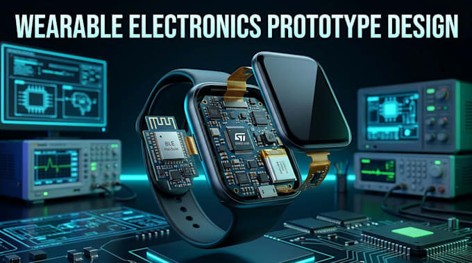 build functional wearable eletronics prototype with custom pcb