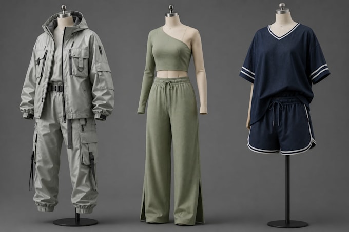 create realistic 3d clothing designs using clo3d and marvelous