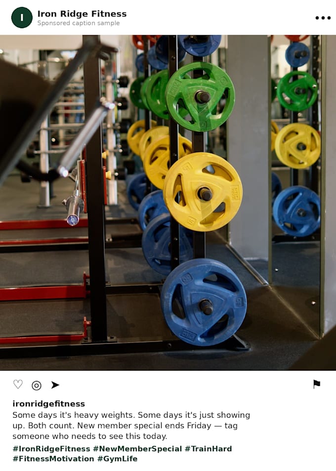 write engaging social media captions for your small business