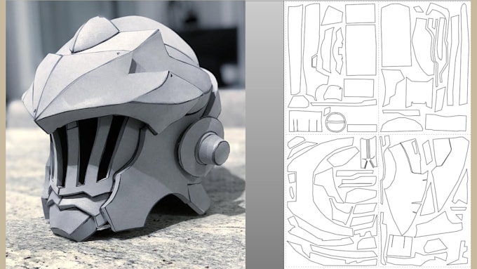 build eva foam for wearable mask 3d helmet and cosplay armor to fit your body
