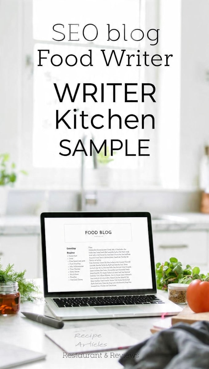 write seo food blog posts and food articles