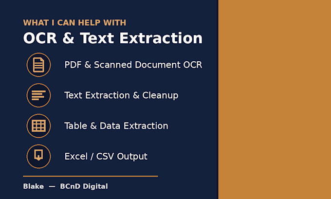 extract text from your PDF or scanned documents using ocr