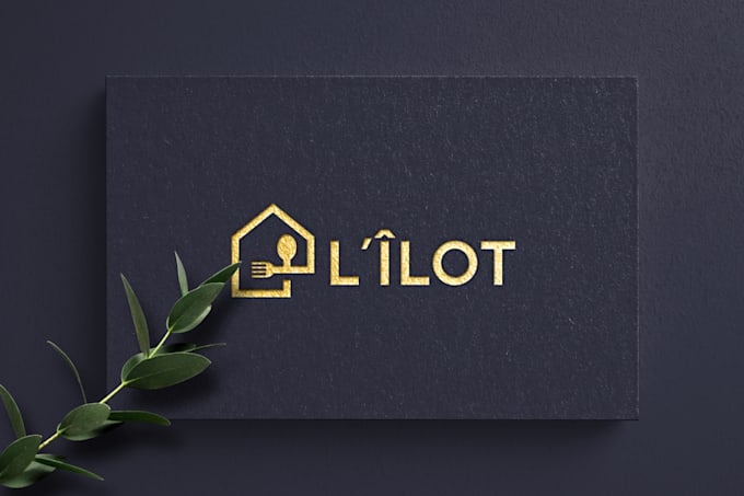 design a modern minimalist professional logo for your brand