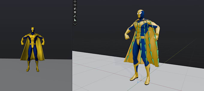 do 3d character modelling